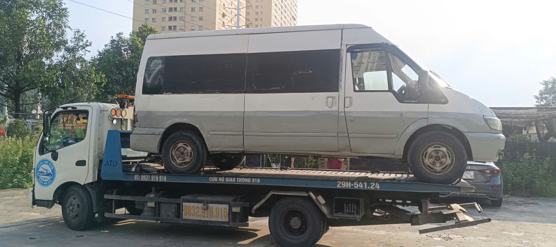 Cách tiếp nhận yêu cầu cứu hộ hỏng hộp số 