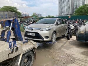 Cứu hộ mất phanh tay điện tử